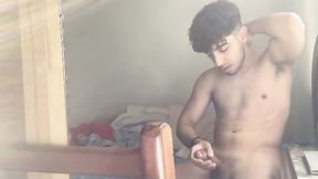 ”LustForBoys: Fit British Henry Lynes Jerks His Uncut Dick & Makes Gooey Mess”