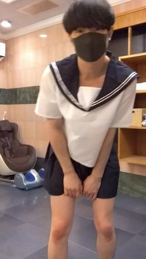 Sailor Suit and White Briefs