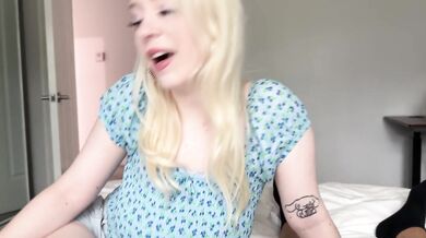 Blonde Step Mom Teaches Her Son Rough Creampie POV