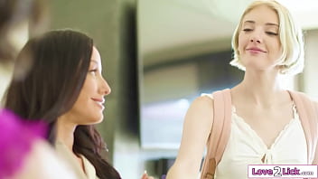 Milf can resist her friends teens kiss