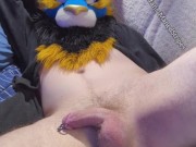Tummy-bulging from cock!