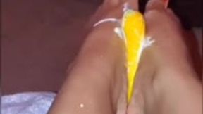 Foot Fucking Slippery Squash