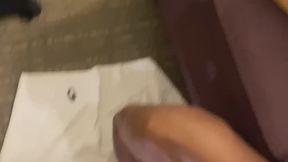 His juicy balls fit under My feet so perfectly