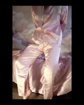 Legs Shaking From Embarrassment... What if Someone See Me Peeing in Pajama?!