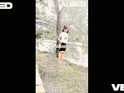 OUTSIDE PARK SOLO FEMALE REAL PODCAST REACTION