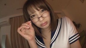 Riko Honda Glasses POV – Perfect Asian Blowjob Experience