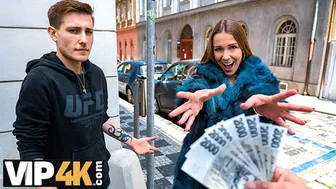 Sexy milf Alexis Crystal fucks in stockings while cuckold watches