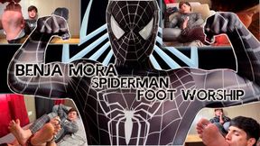 Benja Mora - Rule34 Spiderman Defeat criminal with his feet and humiliates them