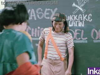 The morbid neighborhood of Chibolo 18 ends in an orgy during Don Mamón's class - LOST CHAPTER.