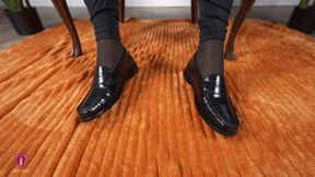 Loafer & Nylon handjob