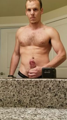 Morning stretch, jelqing