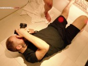 Sam Brownell Erotic Bathroom Photoshoot with The Boy Project