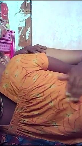 Must-share moment from &quot;Indian village house wife big boobs pressing&quot;