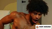 HOT HOUSE - Trevor Brooks Hot Jock Interracial Spitroast Threesome