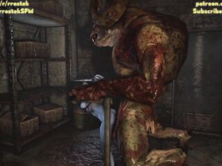Liara and Female Shepard drilled hardcore by Monster Demons CG Animation