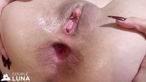 Hot Brazilian Girl Giving Her Ass and Cumming! Anal Prolapse