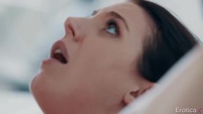 Busty brunette in high heels, Angela White had steamy sex with Markus Dupree, all day long