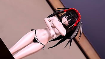 【MMD】Te Amo - Kurumi Tokisaki 【R18】