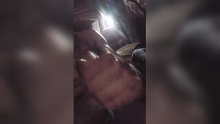 Tats solo in cabin forest