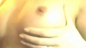 Sweet chick was taped on cam by my buddy and exposed her sweet titties
