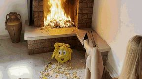 Destruction and burning MOV