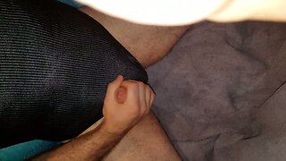 black bathing suit cum