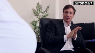 Naughty Secretary July Johnson Fucks Boss To Get A Raise - LETSDOEIT