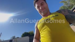 Eu Allan Guerra Gomes não consigo ficar perto das pessoas, porque eu peido o dia todo