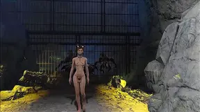 Brunette Beauty in Fallout Gear Tempts You in Steamy Hentai Encounter