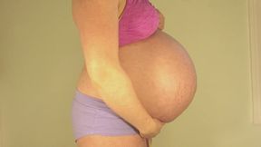 Standing Belly Measuring Session: Full 2015 Clip