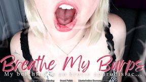 Breathe My Burps - HD - My Belching Is An Erotic Aphrodisiac, Worship My Gas, Mind Melting Burping, Arousing Smell Of Belching, Cleavage, Red Lips
