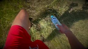 A stranger offered to take a walk in the woods. I didn't expect him to want sex, but I didn't refuse.