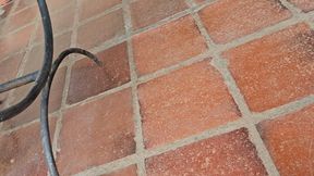 Katherine REAL itchy feet and legs session on sexy heels