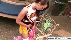 Superb Girl (jenna rose) Masturbates With Sex Stuffs As Dildos clip-