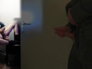 roommate caught masturbating while anal penetrating himself and watching gay porn