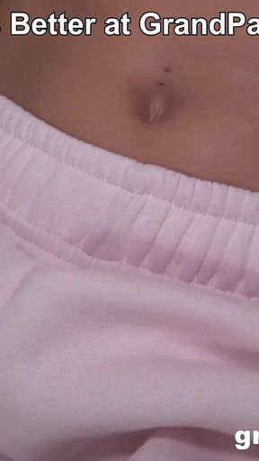 It's my First Time Fucking Granny and Grandpa! Threesome with Au-Pair by GrandParentsX   Clip 1