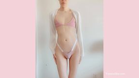 Showing off My Smooth Skinny Body
