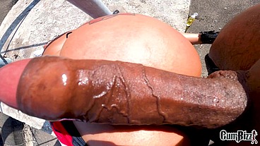 Milf takes BBC Public Anal Parkinglot on a Dutch Airport
