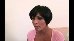 Shay Sucks A Black Cock And Gets Cum On Her Big Tits As Her Man Watches