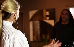 Nuru massage, step-aunt sarah vandella gives nuru enga