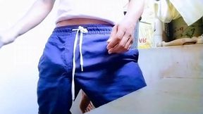 College Boy When Alone in Room Rainy Season Masturbation