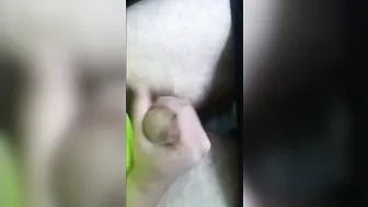 Twink Jerks Off Outdoors After a Week Without Cumming