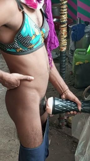 Indian beautyful cute shemale romance   Clip 1
