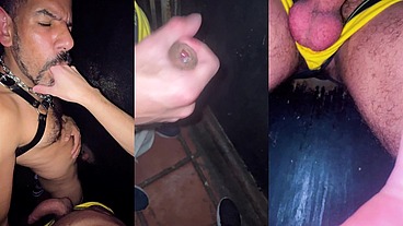 SÓ MACHO PRENHADOR NO GLORY HOLE. CHEFIEI O CU DO NOVINHO QUE PEDIA PICA DE QUALQUER UM