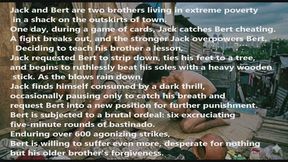 Bert the price of forgiveness was bastinado