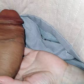 Step mol comes into step son room at night to handjob his cock until he gets an erection