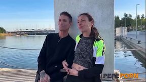 Iberian MILF gives big cock to young man in intimate session