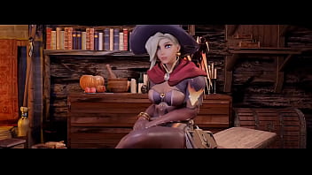 Fucking Witch mercys gorgeous body all night