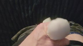 cummy pantie #5 - cum on soft wife's panties