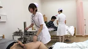 Sexy Nurse Shunka Fulfills Patient's Desires With Passionate Sex Acts